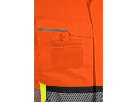 Vesta reflectorizanta Canis CXS 1114 BENSON, captusita cu fleece, 100% poliester, 140gr/mp [2]