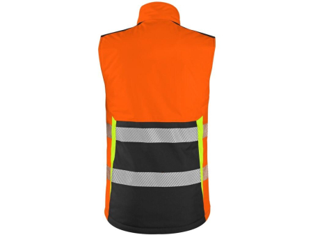 Vesta reflectorizanta Canis CXS 1114 BENSON, captusita cu fleece, 100% poliester, 140gr/mp [1]