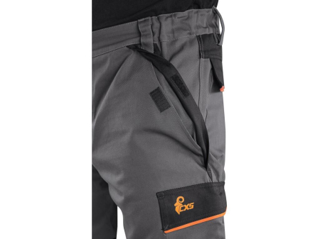 Pantaloni in talie multirisc Canis CXS 1120 WorkTech-Multi, 80% bumbac, 19% poliester, 1% fibra de carbon antistatica, 300gr/mp [3]