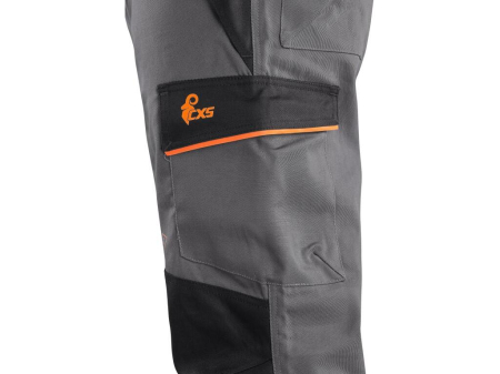 Pantaloni in talie multirisc Canis CXS 1120 WorkTech-Multi, 80% bumbac, 19% poliester, 1% fibra de carbon antistatica, 300gr/mp [6]
