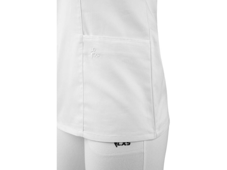 Tunica de lucru cu maneca scurta dama Canis CXS 1150 TARA, 62% bumbac, 35% poliester, 3% elastan, 195gr/mp [3]