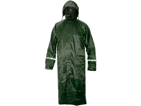 Pelerina de ploaie cu dungi reflectorizante Canis CXS 1170 VENTO, 60% poliester, 40% PVC [0]