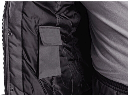 Jacheta vatuita de iarna Canis CXS 1210 IRVINE 2 in 1, 100% poliester, 180gr/mp [3]