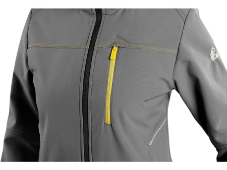 Jacheta softshell dama Canis CXS 1230 STRETCH, 96% poliester, 4% elastan, 300gr/mp [3]
