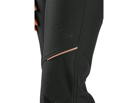 Pantaloni softshell de iarna copii Canis CXS 1420 TRENTON, 94% poliester, 6% elastan, 310gr/mp [2]