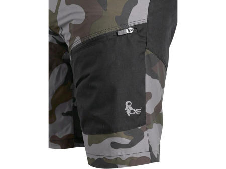 Pantaloni scurti de lucru Canis CXS 1450 DIXON, 92% poliester, 8% elastan, 180gr/mp [2]