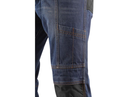 Pantaloni denim Canis CXS 1490 Nimes, denim 100% bumbac, 370gr/mp [3]