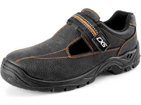 Incaltaminte de protectie - Sandale de protectie Canis CXS 2135 STONE NEFRIT S1FO SR, cu bombeu metalic