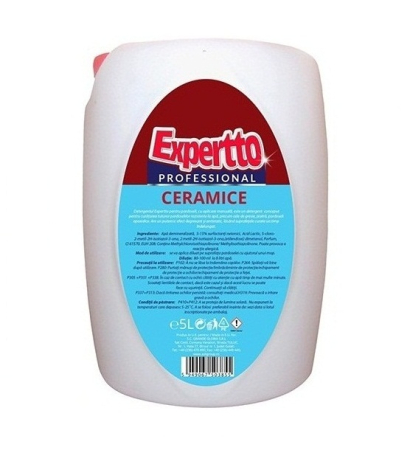 Detergenti | Solutii de curatare - Detergent pentru pardoseli si suprafete ceramice Expertto, 5L