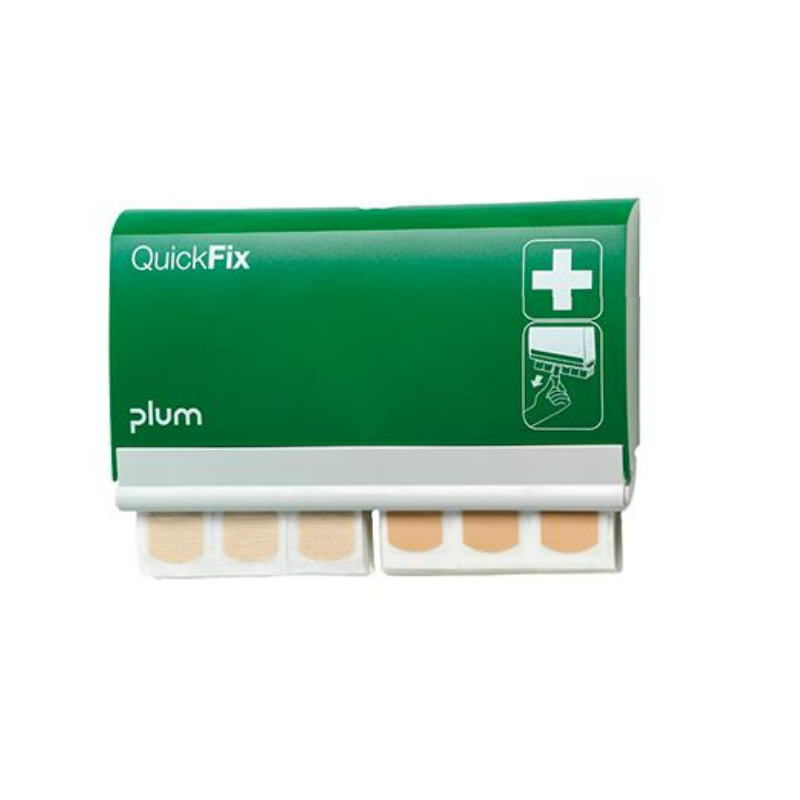 Echipamente speciale de protectie - Dispenser cu plasturi elastici Plum QUICK FIX, 90buc