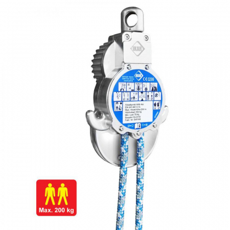 Alpinism Utilitar | Profesional - Dispozitiv de salvare si evacuare Vertiqual BISON ABS 4 W