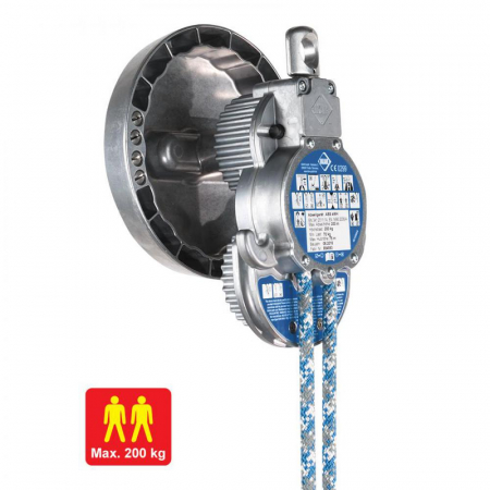 Echipament pentru lucru la inaltime - Dispozitiv de salvare si evacuare Vertiqual BISON ABS 4 WH