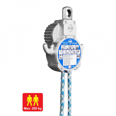 Alpinism Utilitar | Profesional - Dispozitiv de salvare si evacuare Vertiqual FAVORIT ABS 3a W