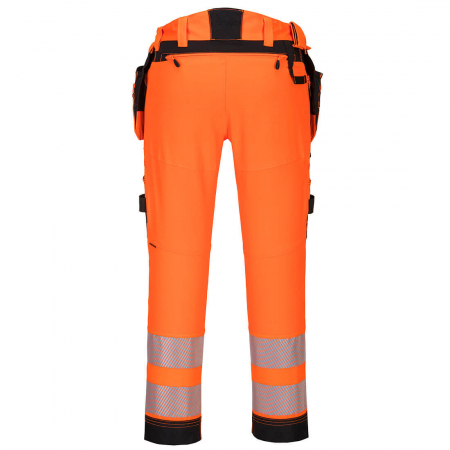 Pantaloni reflectorizanti Portwest DX442 DX4, cu buzunare detasabile, 92% poliester 8% elastan, 270g [2]