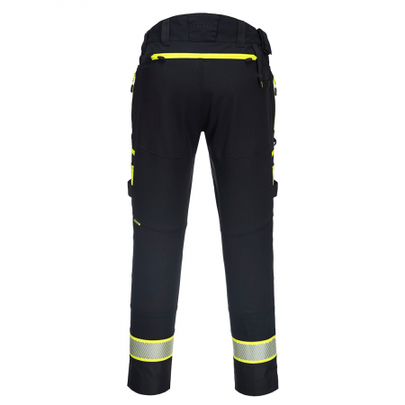 Pantaloni de lucru in talie Portwest DX449 DX4, cu benzi reflectorizante 93% poliester, 7% elastan, 270g [2]