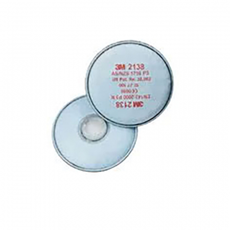 Filtre 3M 2138 P3R carbune activ pentru mirosuri neplacute, set 2buc [4]