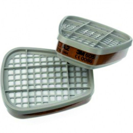 Filtre 3M 6055 A2, pentru vapori organici, set 2buc [3]