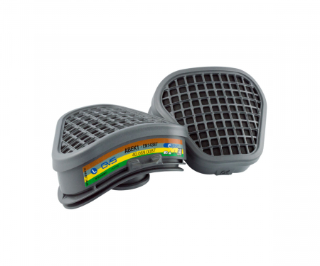 Protectia capului - Filtre Gvs ABEK1 , compatibile cu SPR487, SPR488, SPR538 si SPR539, set 2buc, schimbabile, de inalta eficienta