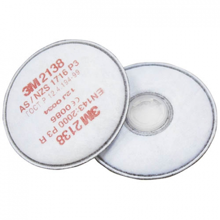 Filtre masti si semimasti - Filtre 3M 2138 P3R carbune activ pentru mirosuri neplacute, set 2buc