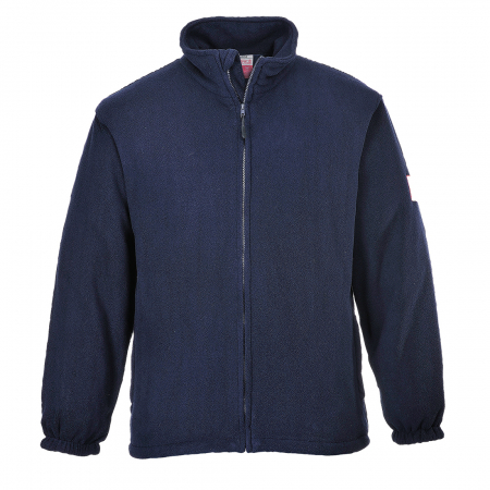 Imbracaminte de lucru - Fleece ignifug antistatic Portwest FR30, 60% modacrilic, 39% bumbac, 1% fibra carbon, 280 gr/mp