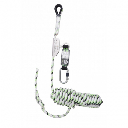 Echipament pentru lucru la inaltime - Franghie statica Kratos FA2010220, L=20m, d=12mm, cu opritor de cadere ABS EN