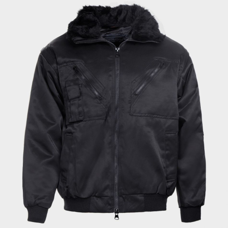 Geci | Scurte de iarna - Scurta vatuita de iarna Stenso BN PILOT, 50% bumbac, 50% poliester, 245 gr/mp