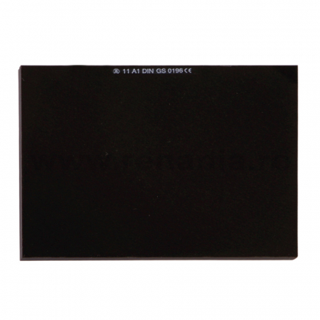 Geam de protectie sudura Schmerler, 90 x 110 mm, fumuriu [1]