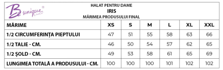 Halat alb de lucru dama Stenso IRIS, tercot, 160 gr/mp [1]