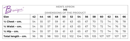 Halat de lucru barbat BeUnique M5, 120 gr/mp [1]