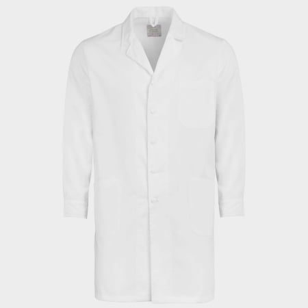 IMBRACAMINTE ALBA | Industria Alimentara - Halat alb de lucru Stenso SAM, tercot, 160 gr/mp