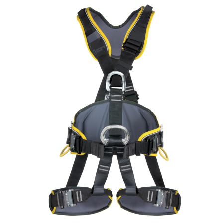 Hamuri - Ham in 5 puncte Singing Rock PROFI WORKER 3D SPEED W0082DR 3, 2415g, PES, max. 150kg, marimea 2, compatibil cu coborator SIR si lonja pozitionare FAST