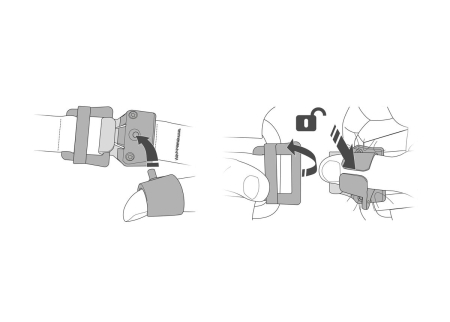 Ham pentru copii Petzl SIMBA PARK C065Aa00, compatibil cu casca PICCHU si lonja JOKO [3]