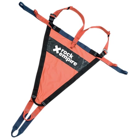 Echipamente pentru salvare - Ham pentru salvare tip triunghi Rock Empire ALPHA, compatibil cu scripete TANDEM si REEVE