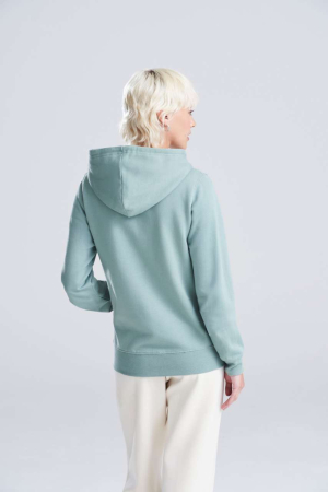 Hanorac cu fermoar si gluga dama Just Hoods WOMEN'S COLLEGE ZOODIE, 80% bumbac, 20% poliester, 280 g/mp [5]