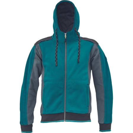 Bluze | Hanorace | Camasi - Hanorac cu gluga Cerva DAYBORO, 55% bumbac, 45% poliester, 340 g/mp