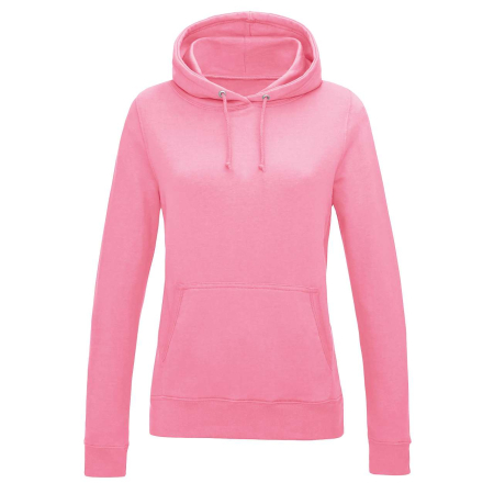 Bluze | Hanorace | Camasi - Hanorac cu gluga dama Just Hoods AWJH001F, 80% bumbac, 20% poliester, 280 g/mp