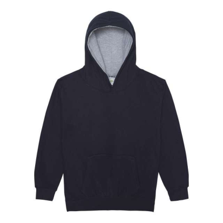 Hanorac cu gluga pentru copii in 2 culori Just Hoods KIDS VARSITY, 80% bumbac, 20% poliester, 280 g/mp [1]