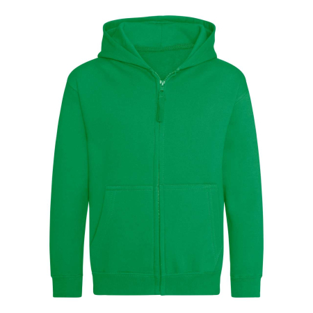 Accesorii echipamente protectie - Hanorac cu gluga pentru copii Just Hoods AWDis KIDS ZOODIE, 80% bumbac, 20% poliester, 280 gr/mp