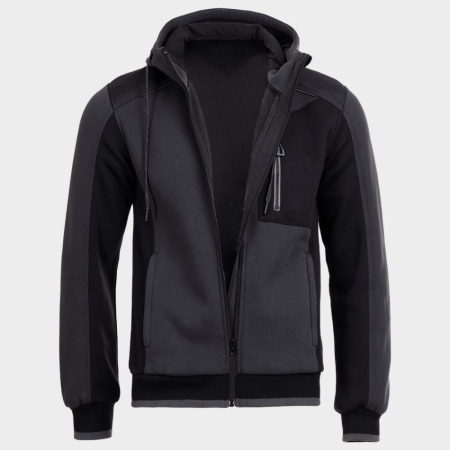 Hanorac cu gluga  Stenso REVOLT 2.0, 67% poliester, 33% bumbac, 300 gr/mp [1]