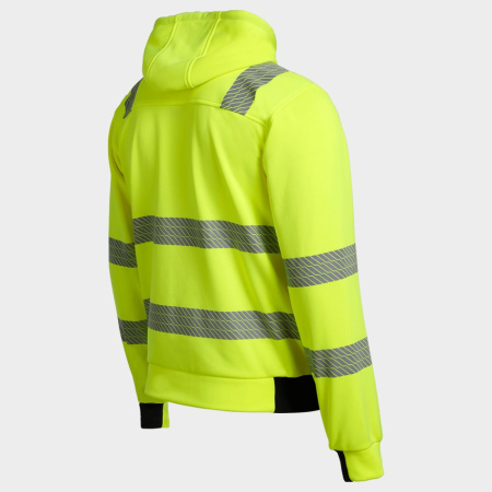 Hanorac cu gluga reflectorizant Stenso NOBEL HV, 100% poliester, 280 gr/mp [4]