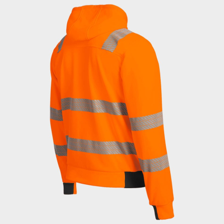 Hanorac cu gluga reflectorizant Stenso NOBEL HV, 100% poliester, 280 gr/mp [3]