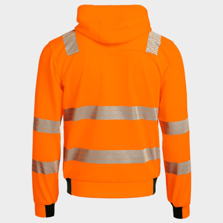 Hanorac cu gluga reflectorizant Stenso NOBEL HV, 100% poliester, 280 gr/mp [4]