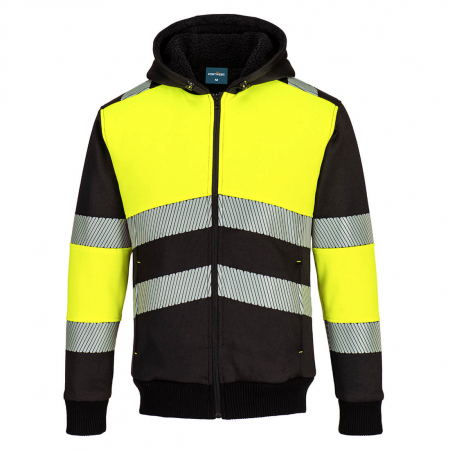 Hanorac reflectorizant Portwest PW377,  65% poliester, 35% bumbac,  300 gr/mp [0]