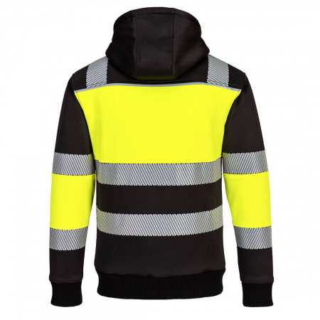 Hanorac reflectorizant Portwest PW377,  65% poliester, 35% bumbac,  300 gr/mp [1]