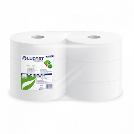 Echipamente speciale de protectie - Hartie igienica Lucart JUMBO ECO 200, din fibre recuperate