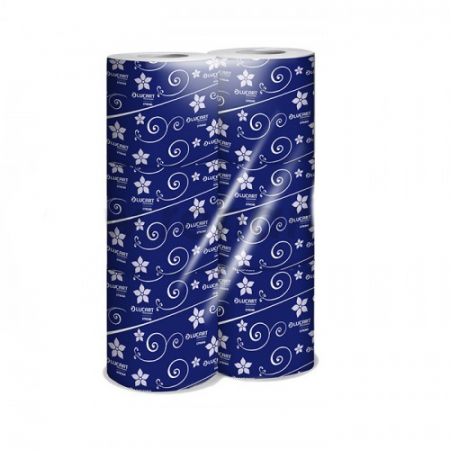 Echipamente speciale de protectie - Hartie igienica Lucart STRONG 1.3 EXTRA SOFT, bax a 12 pachete, 6 role/pachet