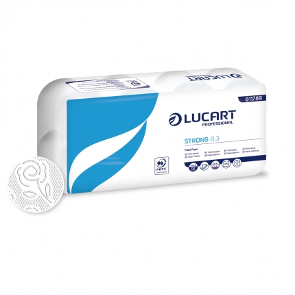 Hartie igienica - Hartie igienica Lucart STRONG 8.3 COMFORT, bax 8 role