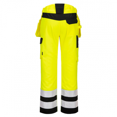 Pantaloni reflectorizanti Portwest HIVIS PW2 PW242, 65% poliester, 35% bumbac, 245g [2]