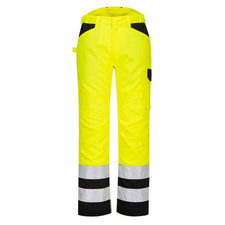 Pantaloni reflectorizanti Portwest HIVIS PW2 PW241, 65% poliester, 35% bumbac, 245g [0]