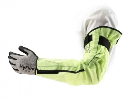 Manusi de protectie - Manecute de protectie taiere Ansell 11-202 HI-VIZ, fibre de sticla